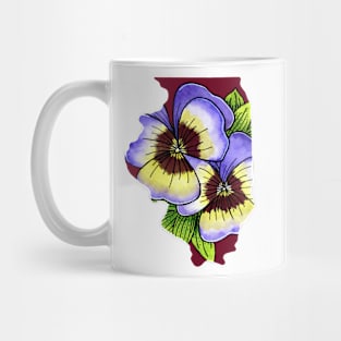 Illinois State Flower Mug